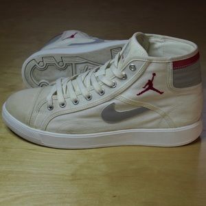 Jordan Sky High OG Retro Sail White Gym Red Wolf Grey Mens Sneakers Sz 11